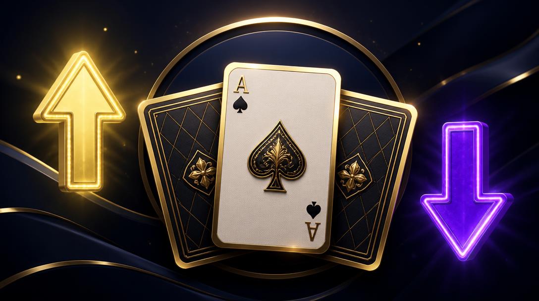 Higher or Lower โ Call the next card. Chain wins for a bigger payout.